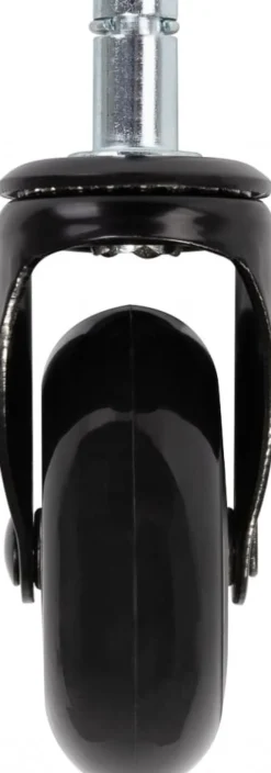 Gabbiano Roll Speed Stool Wheel black Press-On Set Of 5 Pcs Black