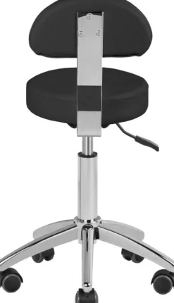 Gabbiano Stool Black Am-304