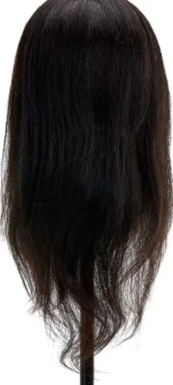Gabbiano WZ1 Hairdressing Training Head Natural Hair - 30 cm