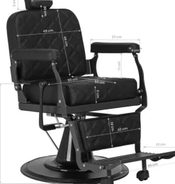Gabianno Carlos Chair Extra Black