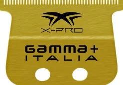 Gamma+ Replacement Fixed Gold Titanium X-Pro Wide Hair Trimmer Blade