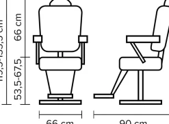 Hairway Barber Chair LORD