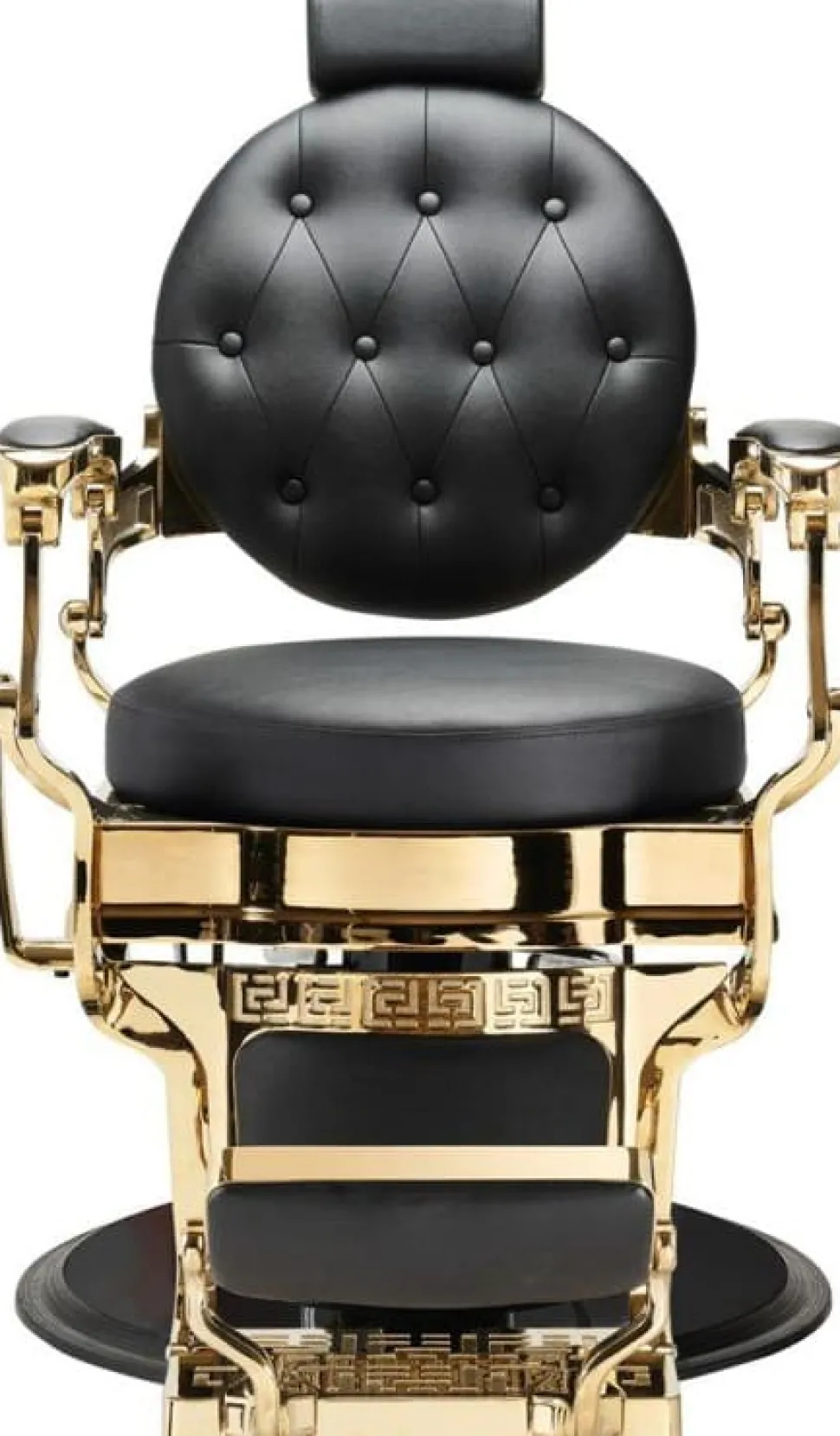 Hairway Barber Chair "Romeo" Gold Black
