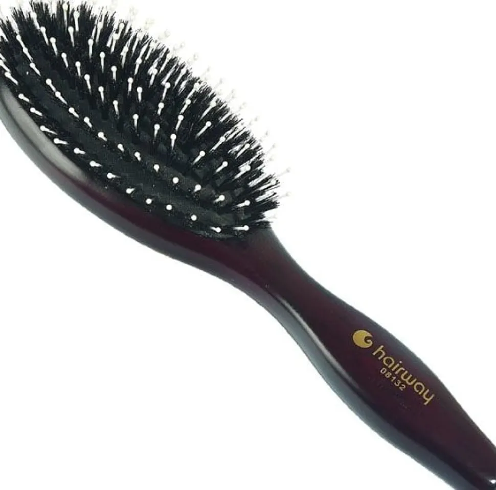 Hairway Cushion Brush "Lady" 9 Rows Oval