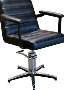 Hairway Styling Chair "IRON" Black