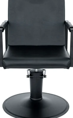 Hairway Styling Chair John Black Round Base