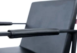 Hairway Styling Chair John Black Round Base