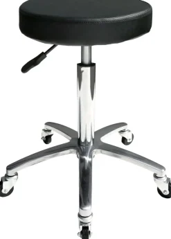 Hairway Stylists Stool Comfort Black