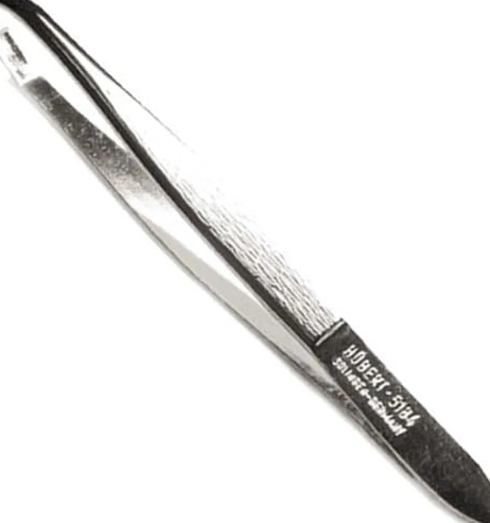 Hairway Tweezers Bent - 77 mm