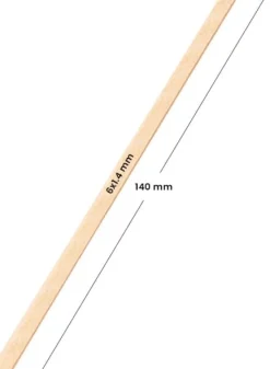 Iwax Wooden Spatula Small 150 pieces