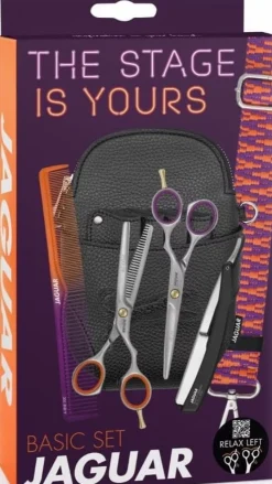 Jaguar Relax Left Scissors Set "The Stage Is Yours"