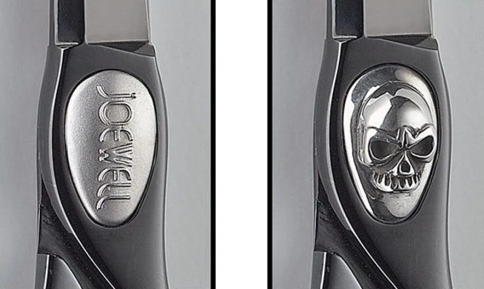 Joewell Black Titanium BT 60 with "Skull Logo" - 6.0"