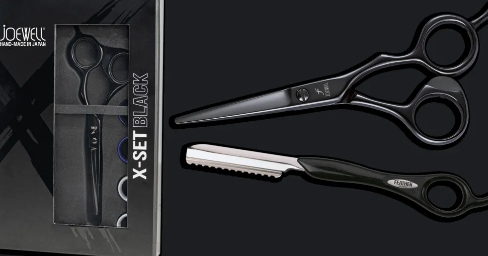 Joewell X-Set 5.75" incl. Feather Razor Black