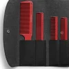 JRL Professional - Barber comb set Red