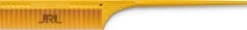 JRL Professional - Fine Teeth Tail Comb 8,5" Yellow