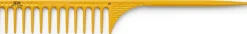 JRL Professional - Fine Teeth Tail Comb 9.8" Yellow
