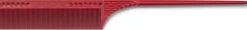 JRL Professional - Fine Teeth Tail Comb 8,5" Red