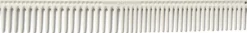 JRL Professional - Long Round Tooth Cutting Comb 9" White