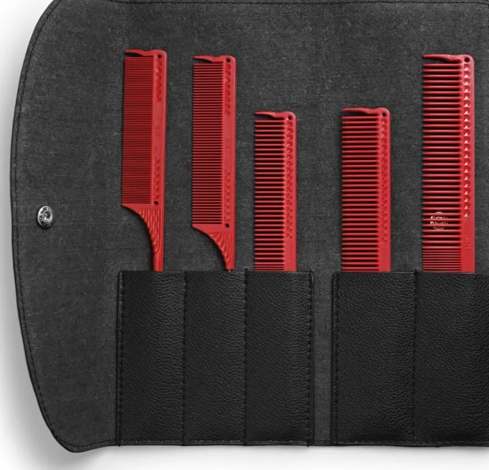 JRL Professional - Styling Comb Set Red