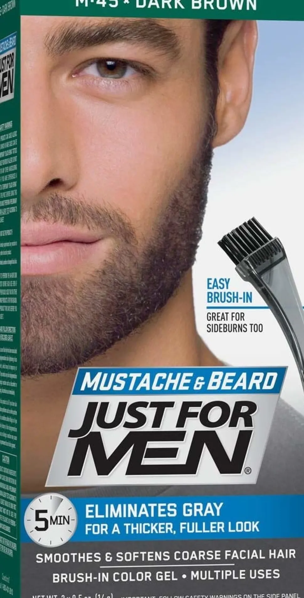Just For Men - Mustache & Beard Color (Dark Brown)