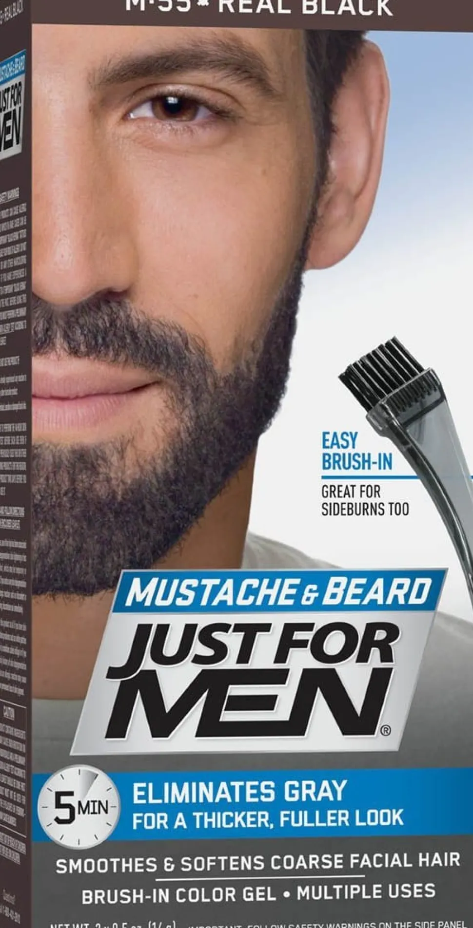 Just For Men - Mustache & Beard Color (Black)