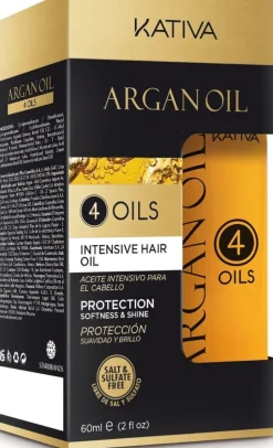 Kativa 4 x Aceites Argan Oil 60 ml