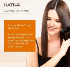 Kativa Alisado Brasileno Straightening Kit 225 ml