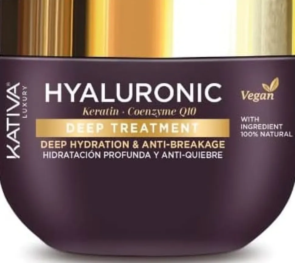 Kativa Hydrating Hyaluronic Acid Anti-Breakage Mask 300 ml
