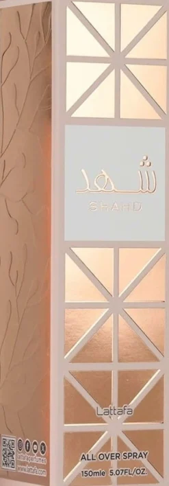 ​Lattafa All Over Spray Shahd EDP 150 ml