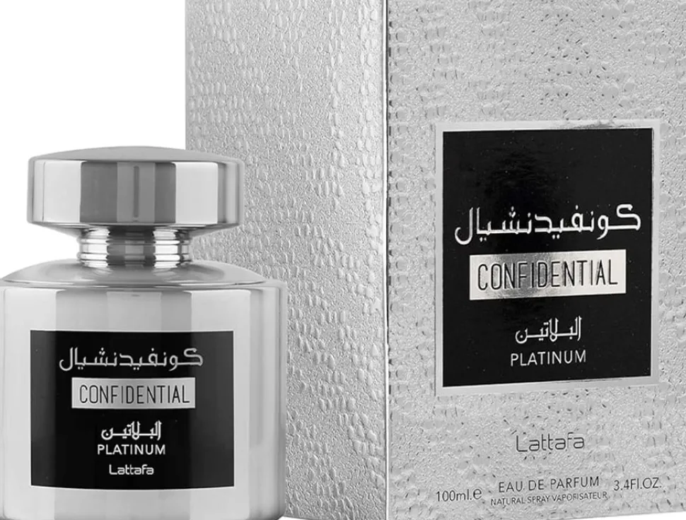Lattafa Confidential Platinum Men EDP 100 ml