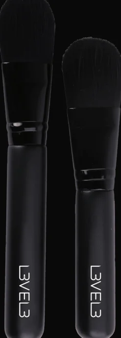 L3VEL3 - 2 Pcs Face Mask Brush Set