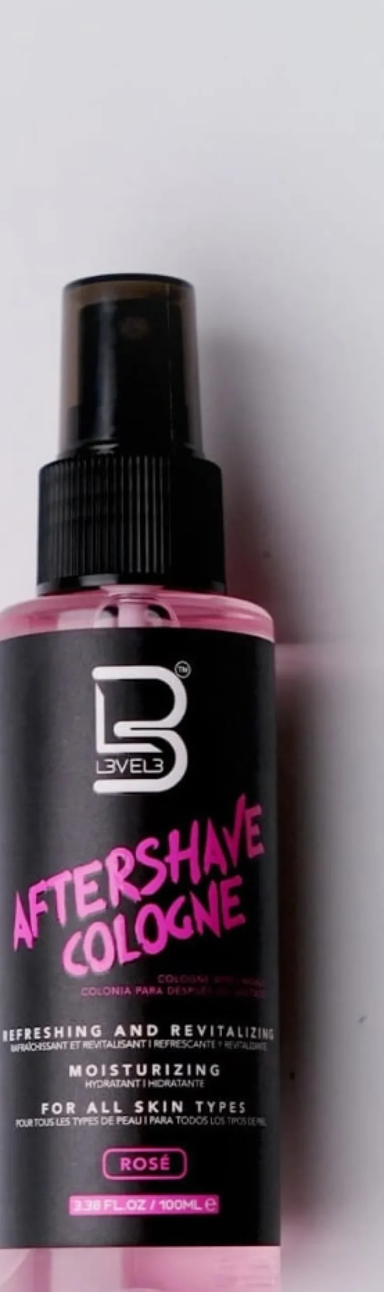 L3VEL3 - After Shave Spray Cologne Rose 100 ml
