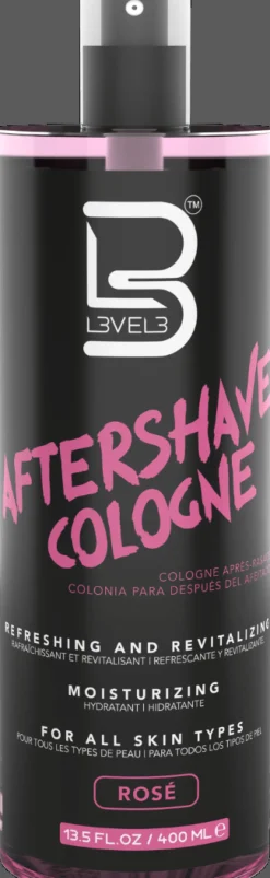 L3VEL3 - After Shave Spray Cologne Rose 400 ml