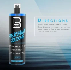 L3VEL3 - After Shave Spray Cologne Vibrant 400 ml