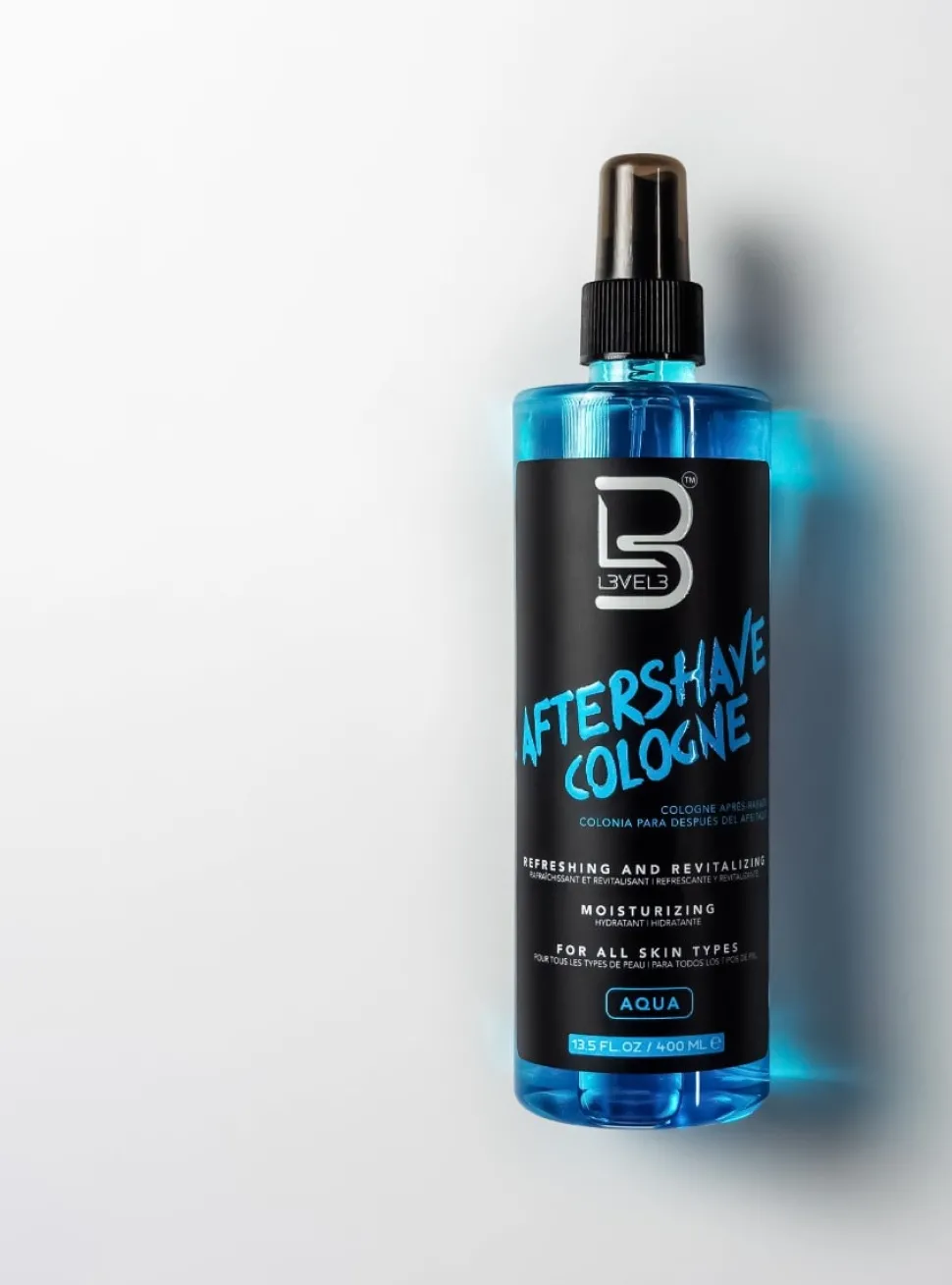 L3VEL3 - After Shave Spray Cologne Aqua 400 ml