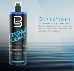 L3VEL3 - After Shave Spray Cologne Aqua 100 ml