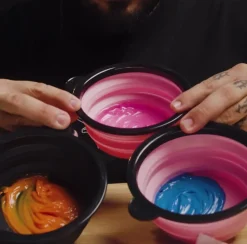 L3VEL3 - Collapsible Tint Bowl Pink