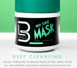 L3VEL3 - Mud Facial Scrub 500 ml