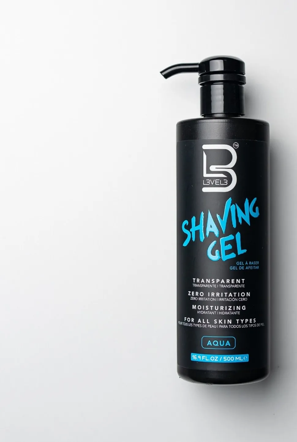 L3VEL3 - Shaving Gel Aqua 500 ml