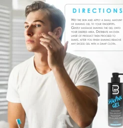 L3VEL3 - Shaving Gel Aqua 500 ml