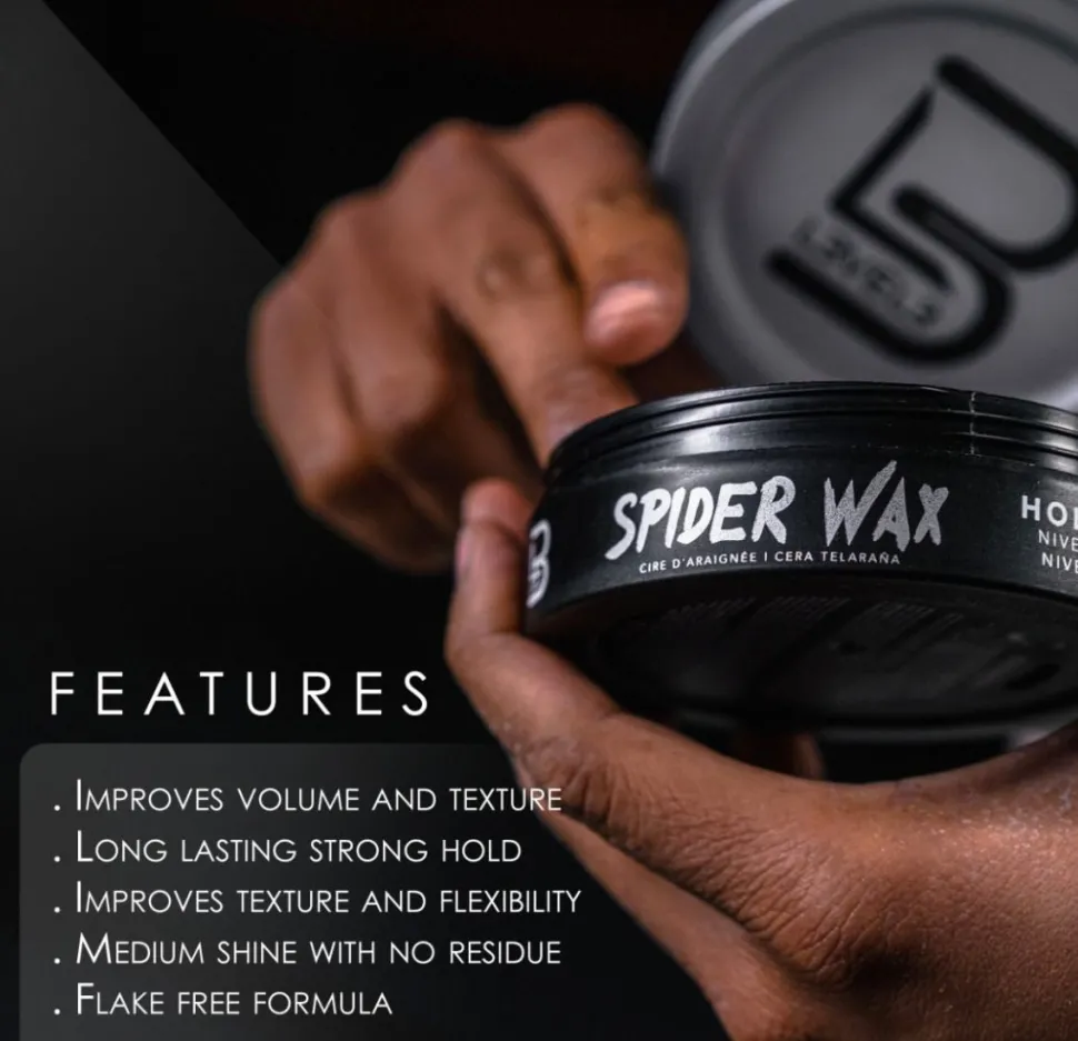 L3VEL3 - Spider Wax Fiber Texture Wax 150 ml