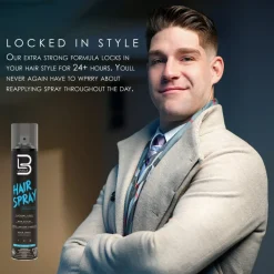 L3VEL3 - Strong Hold Hairspray 400 ml