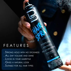 L3VEL3 - Strong Hold Hairspray 400 ml
