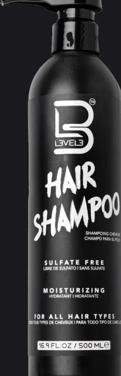 L3VEL3 - Sulfate Free Shampoo 500 ml