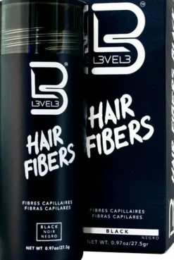 L3VEL3 Hair Fibers Black 27.5g