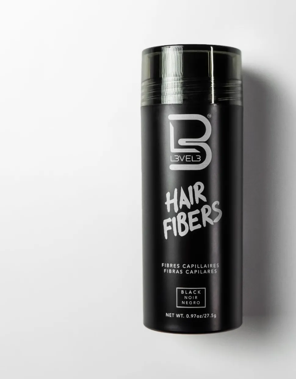 L3VEL3 Hair Fibers Black 27.5g
