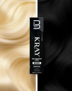 L3VEL3 Kray Black Semi Permanent Color Tube 100 ml