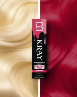 L3VEL3 Kray Electric Pink Semi Permanent Color Tube 100 ml