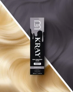 L3VEL3 Kray Grey Semi Permanent Color Tube 100 ml
