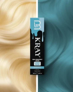 L3VEL3 Kray Light Blue Semi Permanent Color Tube 100 ml